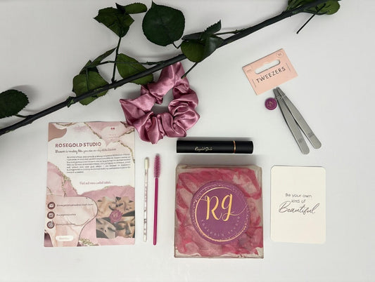 Rosegold Lash Set